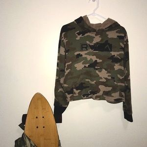RVCA CAMO HOODIE 🛹